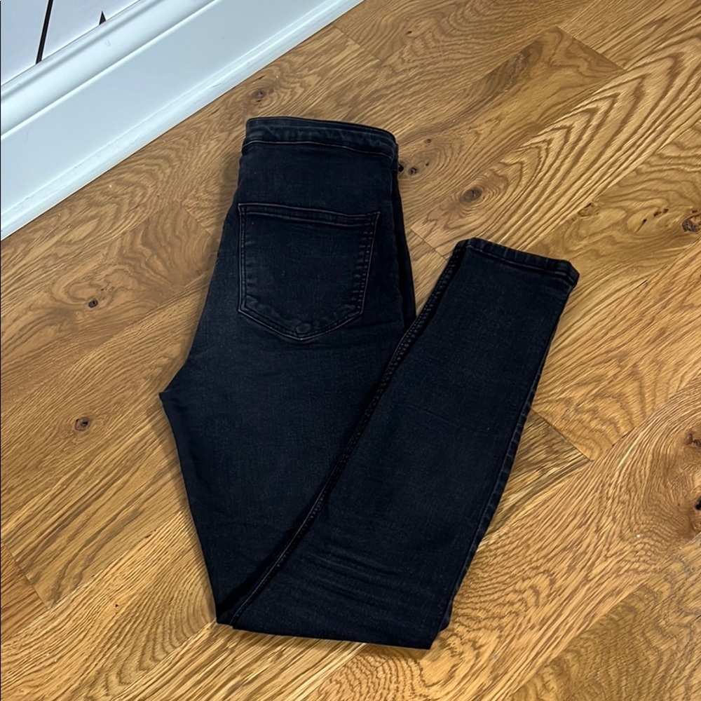 Topshop Women's Skinny Jeans - Black